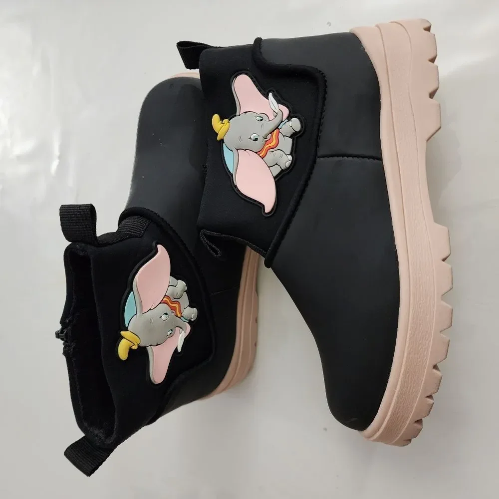 Zara Disney Unisex Girls Boys Dumbo Fashion Rain Boots Size 10.5 RARE!